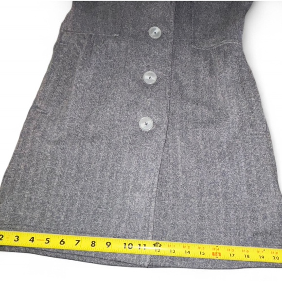 Patagonia Women’s Better Sweater Coat Gray Fleece Button Front Long Jacket S - Picture 5 of 7